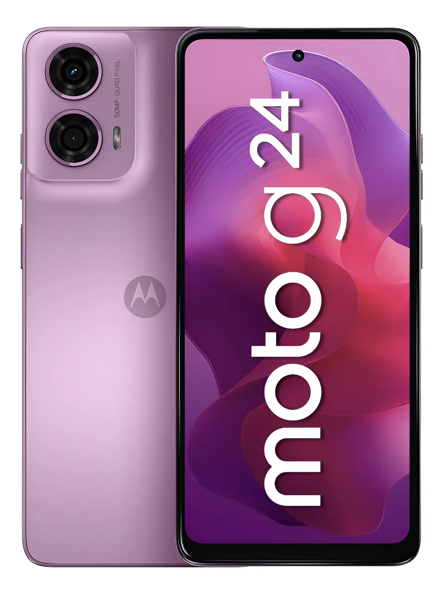 Smartphone Motorola Moto g24 - 128GB 8GB Rosa