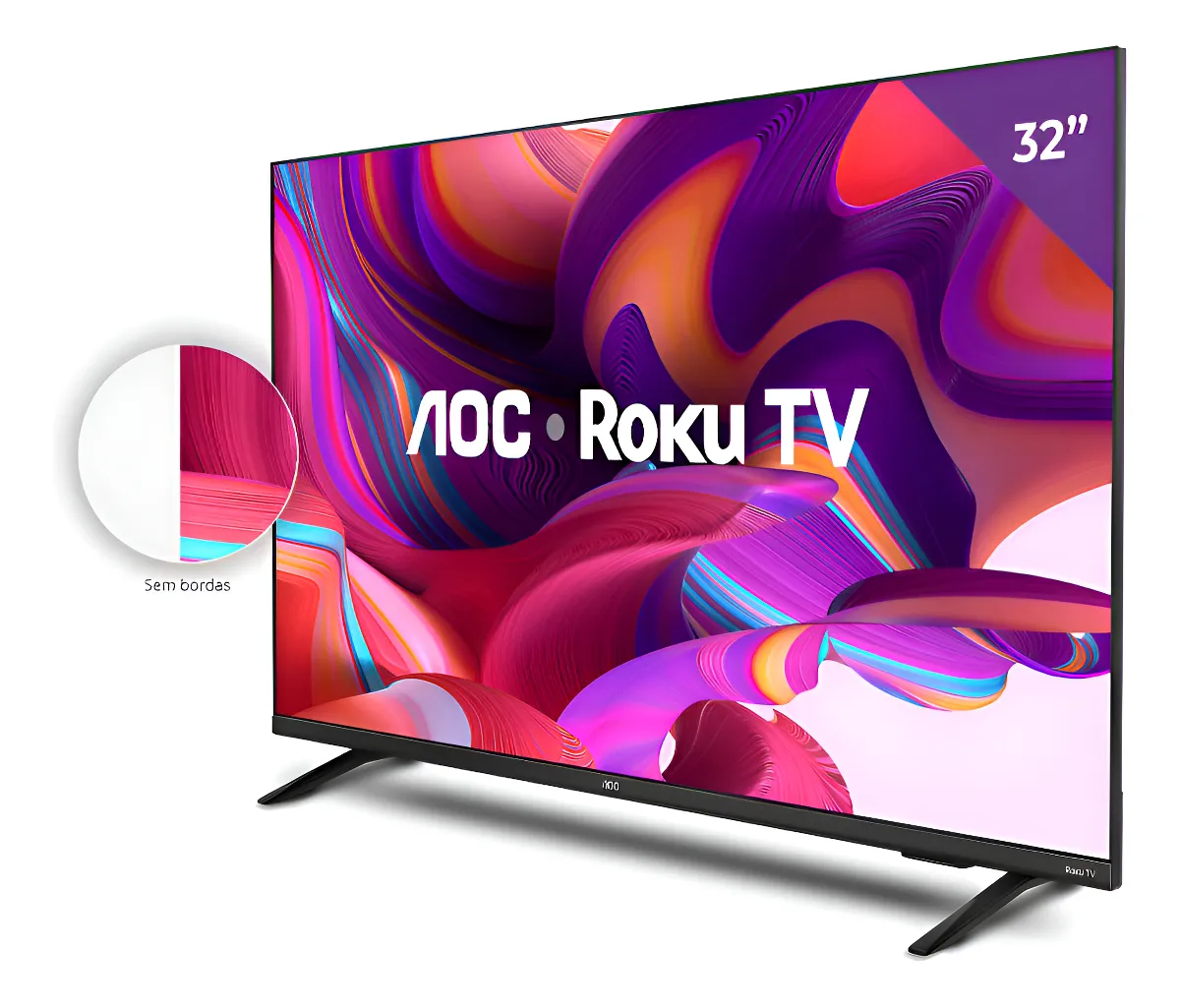 Smart Tv 32 polegadas Hd Roku Tv