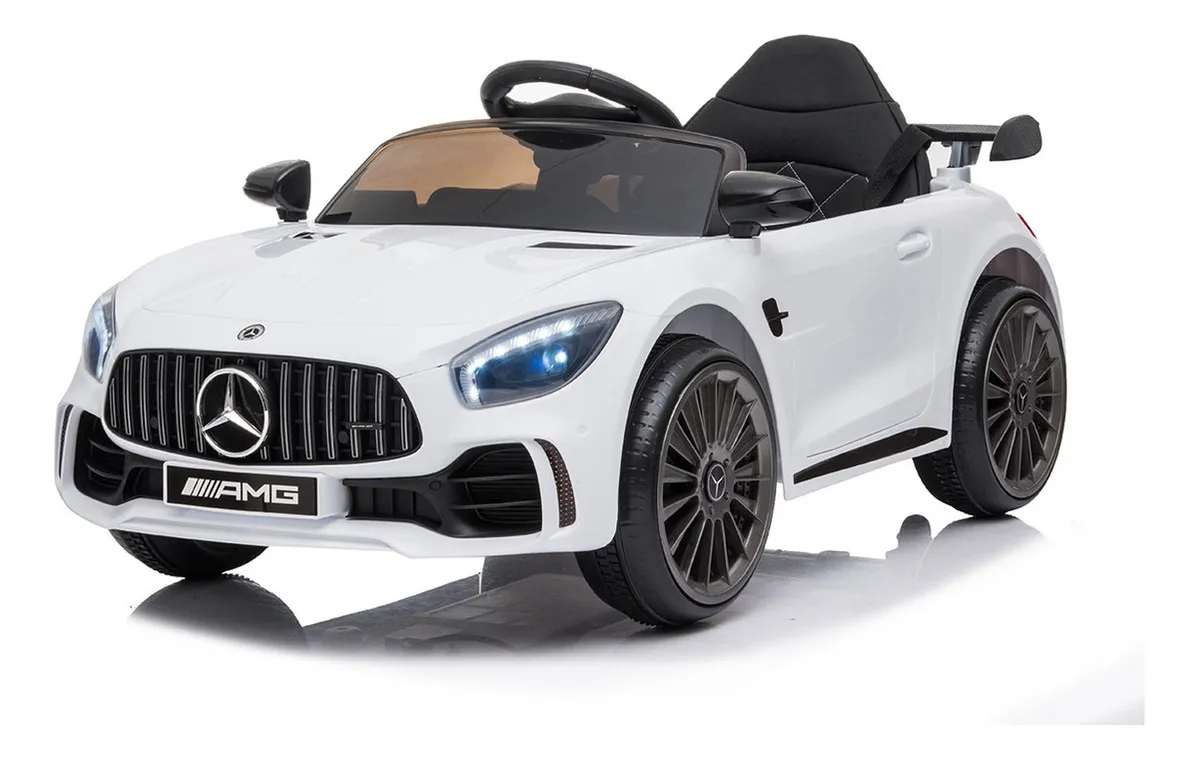 Carrinho Elétrico Infantil Replay Kids Mini Mercedes GT Branco