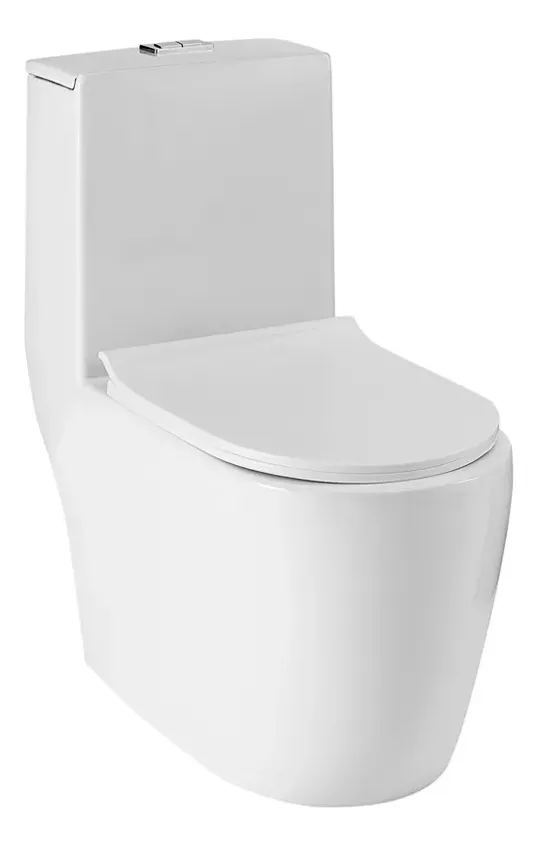 Vaso Sanitário Monobloco Amazonita Branco Pingoo Casa