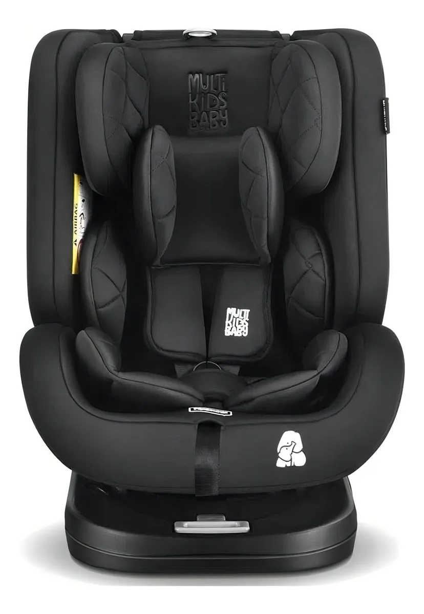 Cadeira Para Auto Artemis 36kg Preta Multikids Baby - Bb433 Cor Preto Liso