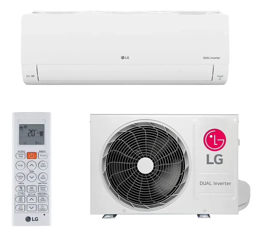 Ar Condicionado Voice Dual Inverter IA 12000 Btus Só Frio Bivolt 220v e 110V Branco