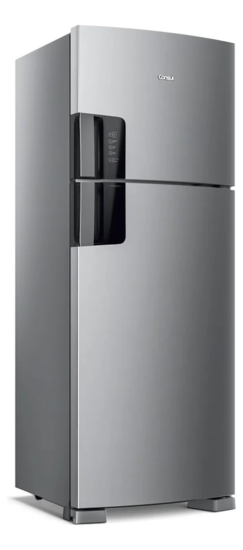 Geladeira Crm56fk Painel Eletrônico 451 Litros Inox Consul Cor Cinza