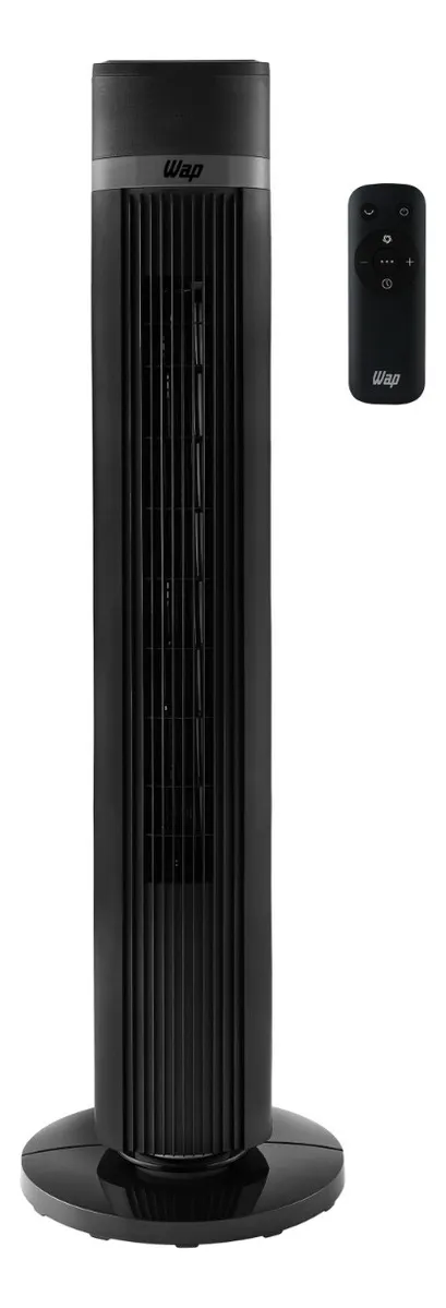 Ventilador de Torre WAP Air Silence com Ajuste de 4 Velocidades 127V 220V