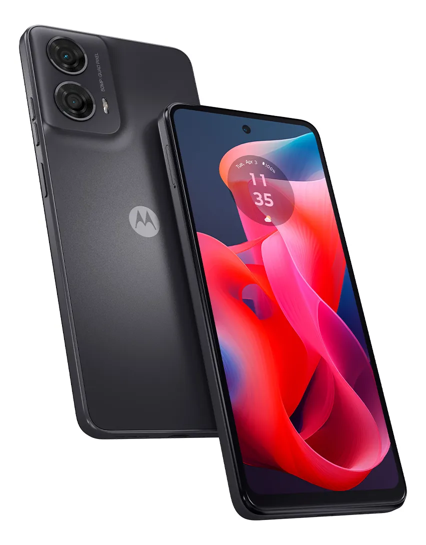 Smartphone Motorola Moto g24 - 128GB 8GB (4GB RAM+4GB Ram Boost) AI Camera 50MP Night Vision - Grafite